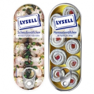 Lysell Gek&uuml;hlte Fischfeinkost Hanseaten- oder Schwedenr&ouml;llchen und wei 100.00&nbsp;&euro;