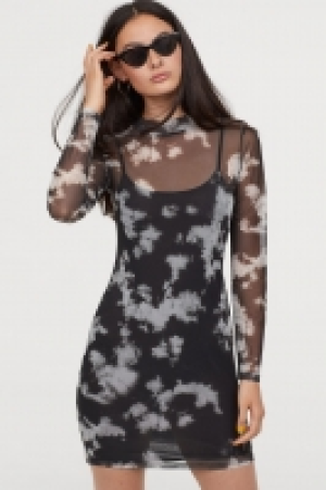  Bodycon-Kleid aus Mesh 6.99 €