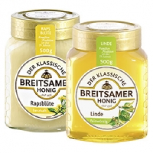 Breitsamer Honig Linde feinw&uuml;rzig oder Rapsbl&uuml;te herzaft jedes 500-g-G 1,000.00&nbsp;&euro;