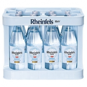 Rheinfels Quelle versch. Sorten, 12 x 1 Liter, jeder Kasten (+ 3,30 Pf 0.42 €