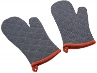 Ideenwelt 2er Set Topfhandschuhe blau