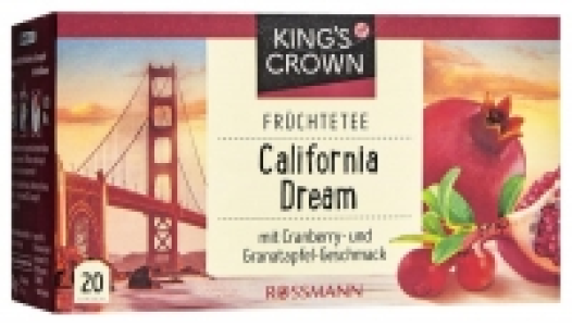 Kings Crown Früchtetee California Dream