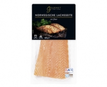 GOURMET Norwegische Lachsfiletseite 7.99 €