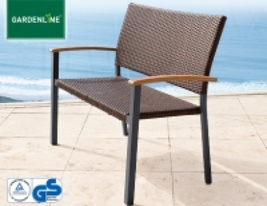 Gardenline Geflecht-Gartenbank