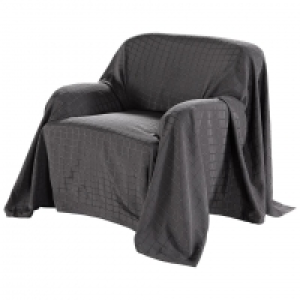 Sofaüberwurf Karo (180x250, anthrazit) 14.99 €