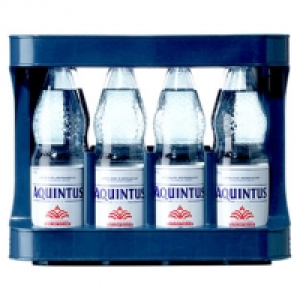 Aquintus Mineralwasser versch. Sorten, 12 x 1 Liter, jeder Kasten (+ 3