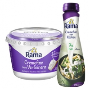 Rama Cremefine zum Verfeinern, zum Kochen oder zum Aufschlagen, jeder  2.80 €