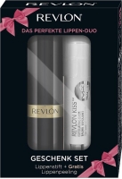 Rossmann Revlon Lips Set Gentleman Super Lustrous Lipstick + Exfoliating Lip Balm