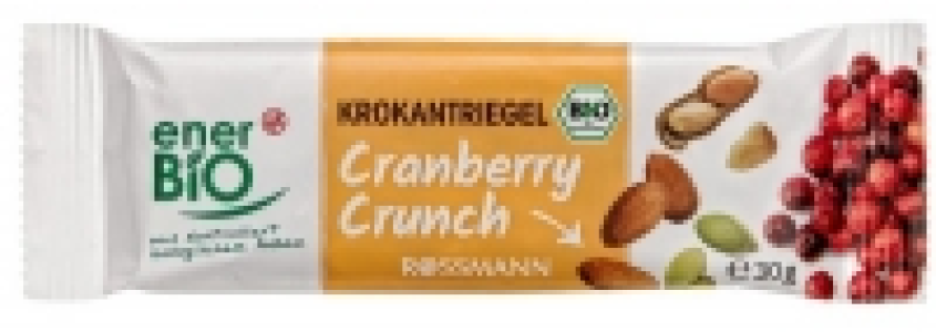 Rossmann Enerbio Bio Krokantriegel Cranberry Crunch