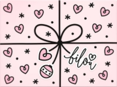 Rossmann Bilou Pink Sparkle Geschenkbox