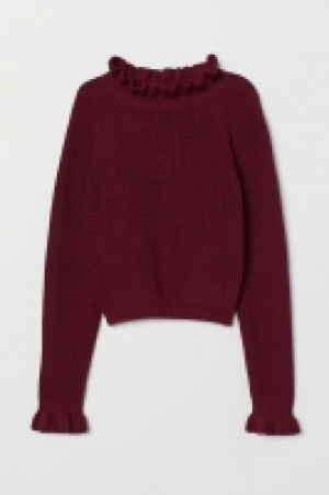 HM   Pullover mit Volant