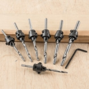 Holzbohrer mit Versenker-Set 7tlg. 3.99 €