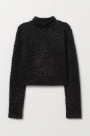 HM   Glitzerpullover mit Turtleneck