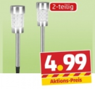 GARTENWERK Solarleuchten-Set 4.99&nbsp;&euro;