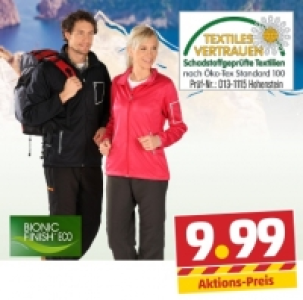 DOUBLE SPEED Damen- oder Herren-Trekkingbekleidung
