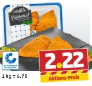 M&Uuml;HLENHOF Frisches Schweine-Cordonbleu