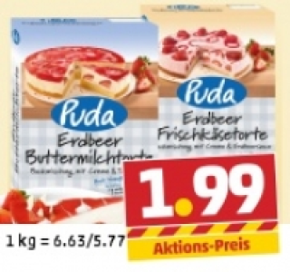 PUDA Frischk&auml;se- oder Buttermilch-Torte