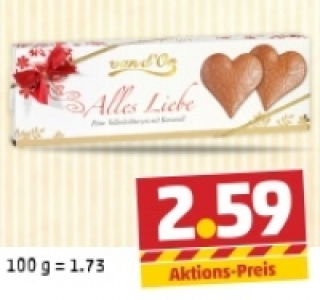 VAN DOR Schokoladen-Herz