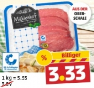 M&Uuml;HLENHOF Frische Schweine-Schnitzel