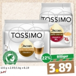JACOBS Tassimo Kapseln 3.89 €
