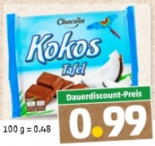 CHOCOLA Kokos Tafel