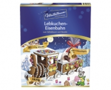 Wintertraum Lebkuchen-Hexenhaus oder Lebkuchen-Eisenbahn 4.99 €
