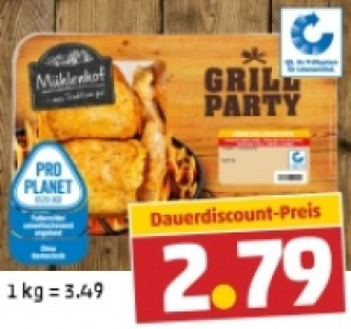 M&Uuml;HLENHOF GRILL-PARTY Frische Grillplatte