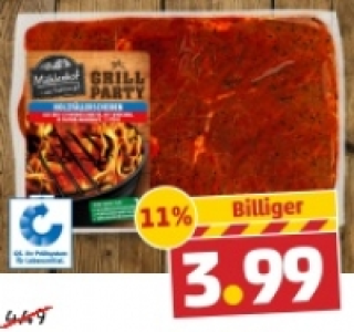 M&Uuml;HLENHOF GRILL-PARTY Holzf&auml;llerscheiben