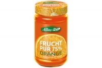 Denns Allos Frucht Pur 75% Orange
