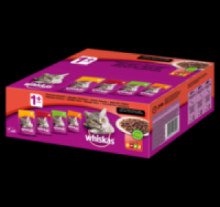 WHISKAS 1+ Auswahl in Soße 17.99 €