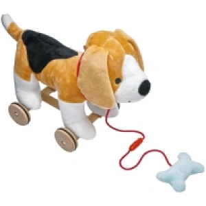 Rossmann Ideenwelt Kuscheltier Hund zum Ziehen