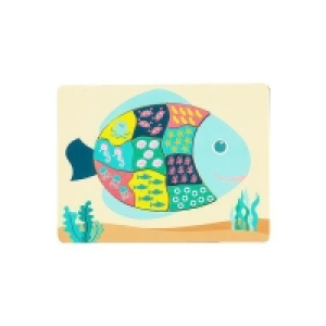 Ideenwelt Holz-Puzzle Zahlenfisch