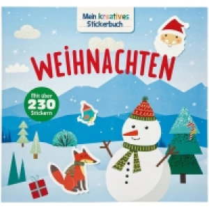 Ideenwelt Mein kreatives Stickerbuch Weihnachten