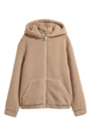  Kapuzenjacke aus Teddyfleece 22.99 €