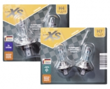 Aldi Süd  AUTO XS® 2 Halogen-Scheinwerferlampen