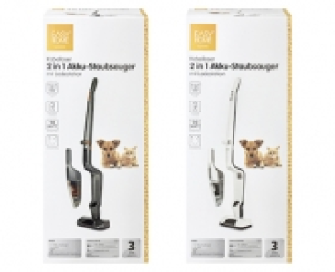 EASY HOME® 2-in-1-Akku-Staubsauger 49.99 €