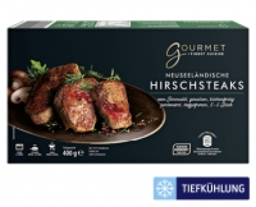 GOURMET Neuseel&auml;ndische Hirschsteaks 6.99&nbsp;&euro;