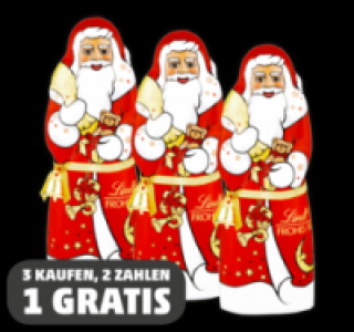 LINDT Weihnachtsmänner 4.78 €