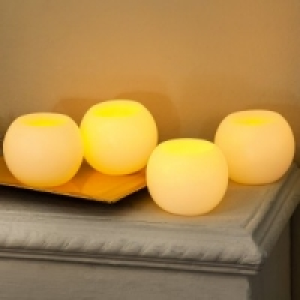 Norma I Glow LED-Echtwachs-Adventskerzen