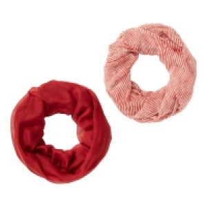 Damen-Loop-Schal, 2er Pack 5.99 €