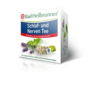 Bad Heilbrunner Schlaf- und Nerven Tee im Pyramidenbeutel