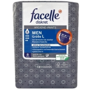 Rossmann Facelle Diskret Hygiene Pants MEN Größe L