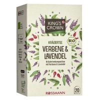 Rossmann Kings Crown Bio Kräutertee Verbene & Lavendel
