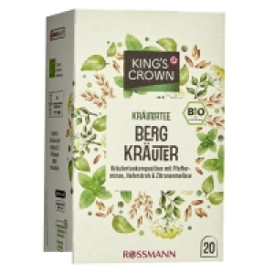 Kings Crown Bio Kräutertee Bergkräuter