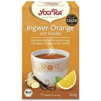 Rossmann Yogi Tea Bio Ingwer Orange mit Vanille Tee