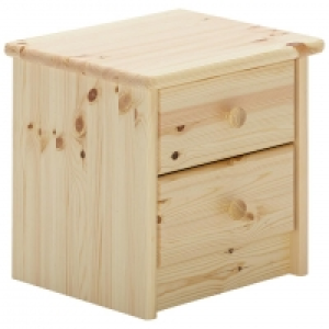 Kommode Mia (2 Schubladen, natur lackiert) 30.00 €
