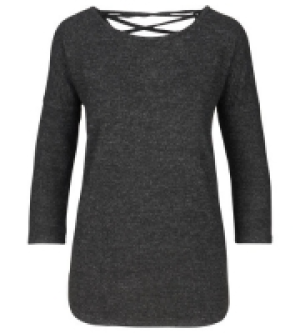 Kik Janina Strickpullover Schnürung am Rücken
