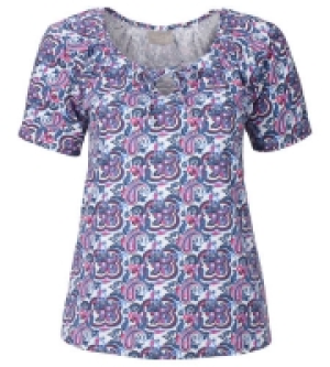Kik Janinacurved T-Shirt lockerer Sitz