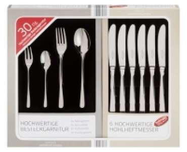Hochwertige Besteckgarnitur, 30-teilig 49.99 €