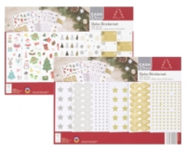 CASA Deco Weihnachts-Dekosticker 3.99 €